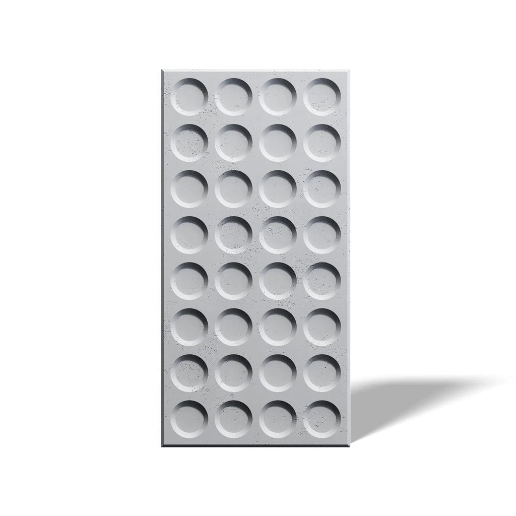 3D Concrete Wall Panel CONNECT on a white background | DecorMania UK