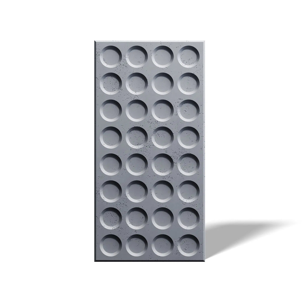 3D Concrete Wall Panel CONNECT on a white background | DecorMania UK