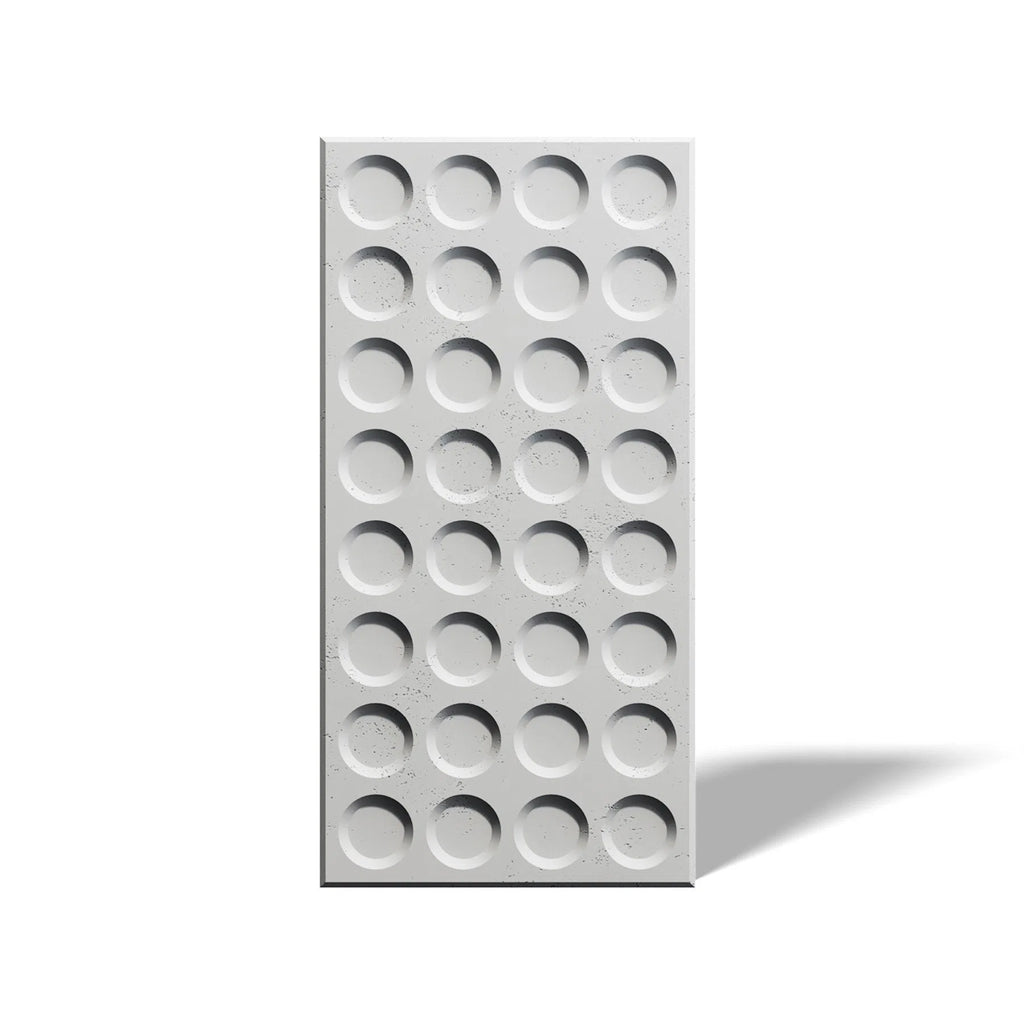 3D Concrete Wall Panel CONNECT on a white background | DecorMania UK