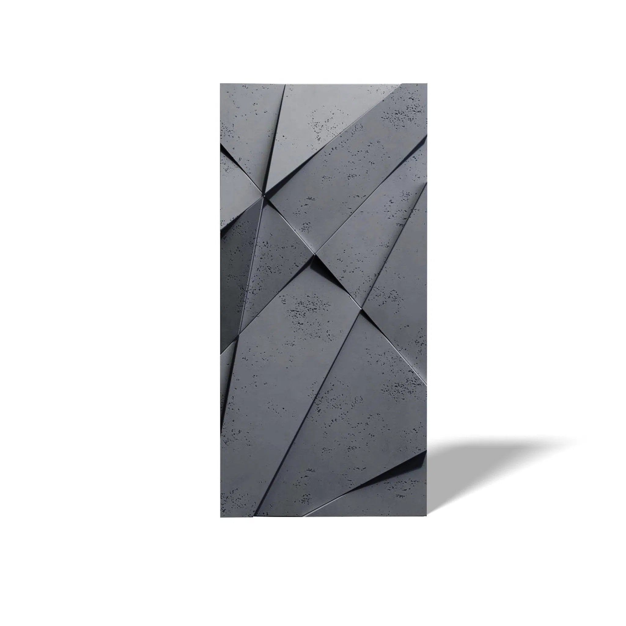 3D Concrete Wall Panels CRYSTAL on white background | DecorMania UK