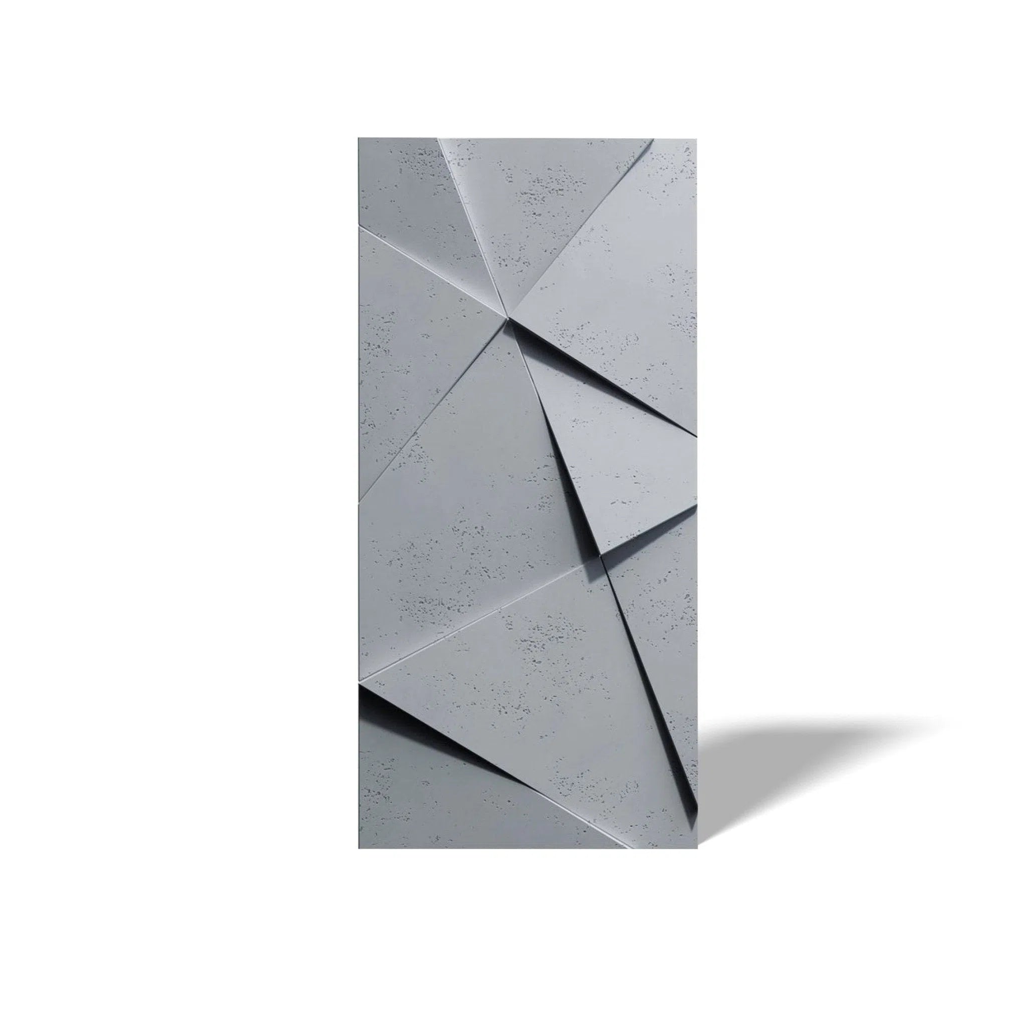 3D Concrete Wall Panels CRYSTAL on white background | DecorMania UK