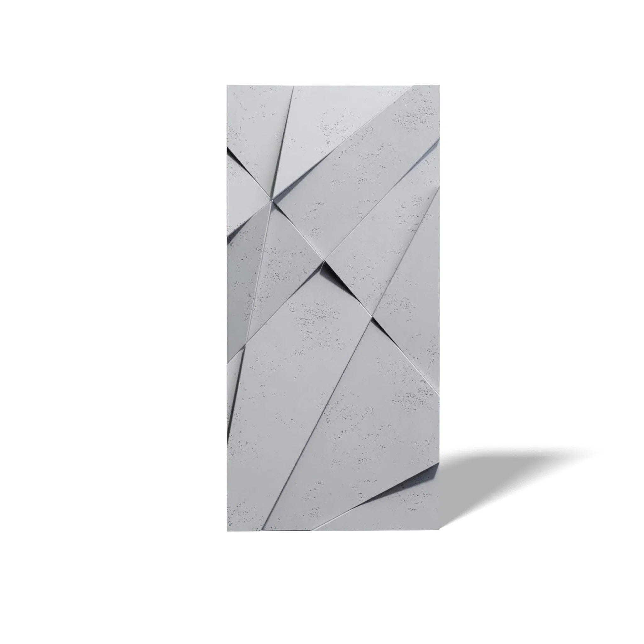 3D Concrete Wall Panels CRYSTAL on white background | DecorMania UK