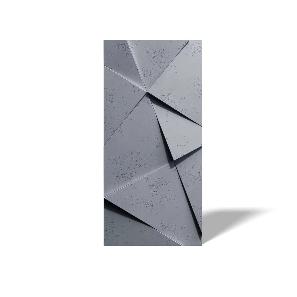 3D Concrete Wall Panels CRYSTAL on white background | DecorMania UK
