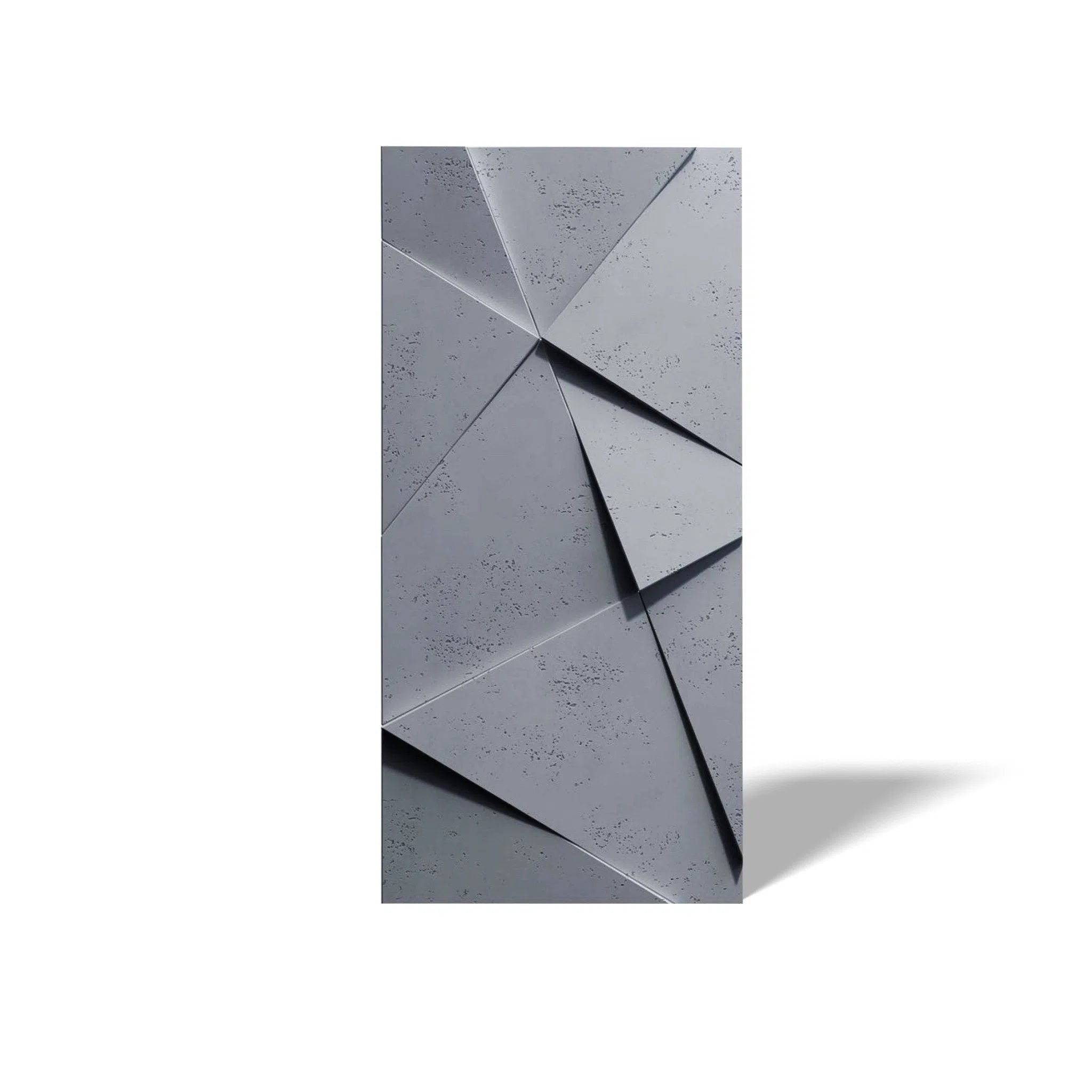 3D Concrete Wall Panels CRYSTAL on white background | DecorMania UK