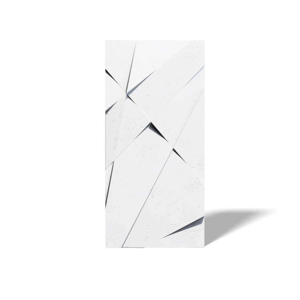 3D Concrete Wall Panels CRYSTAL on white background | DecorMania UK