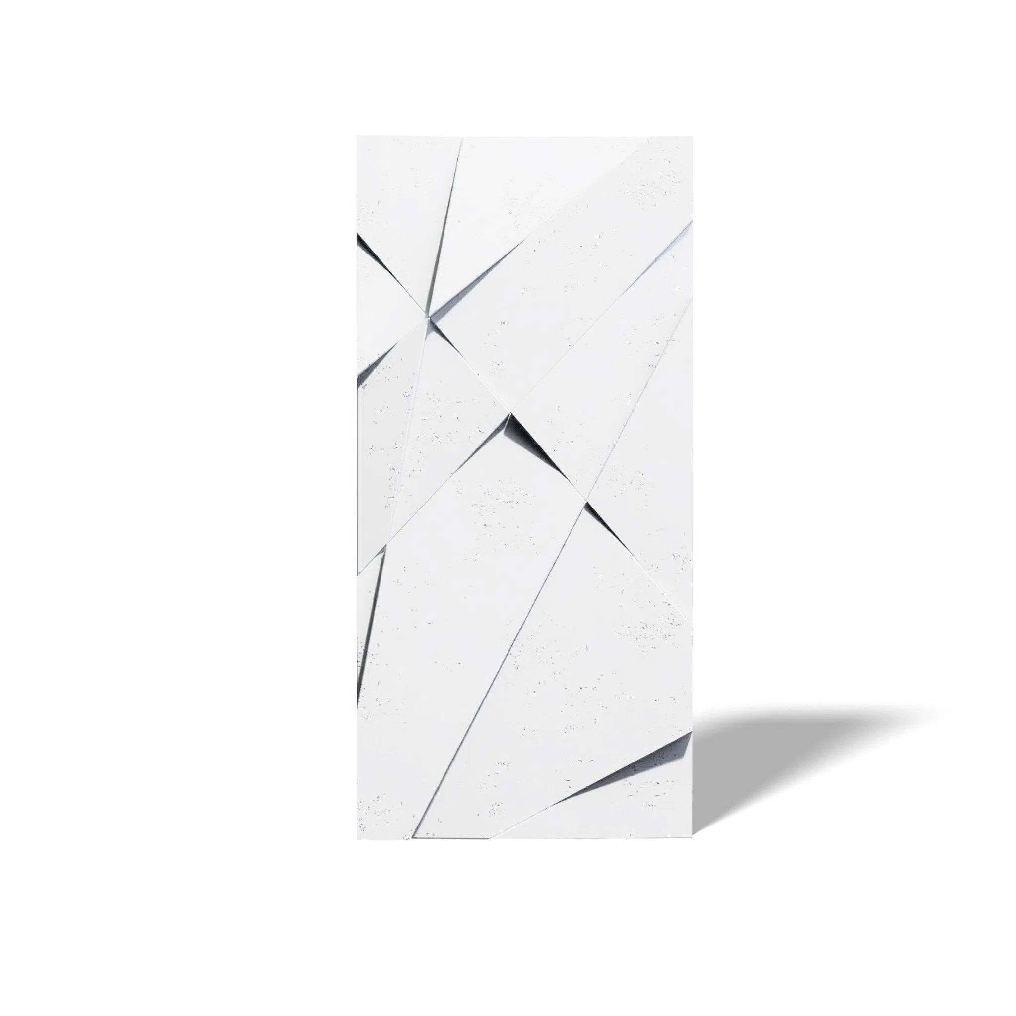 3D Concrete Wall Panels CRYSTAL on white background | DecorMania UK