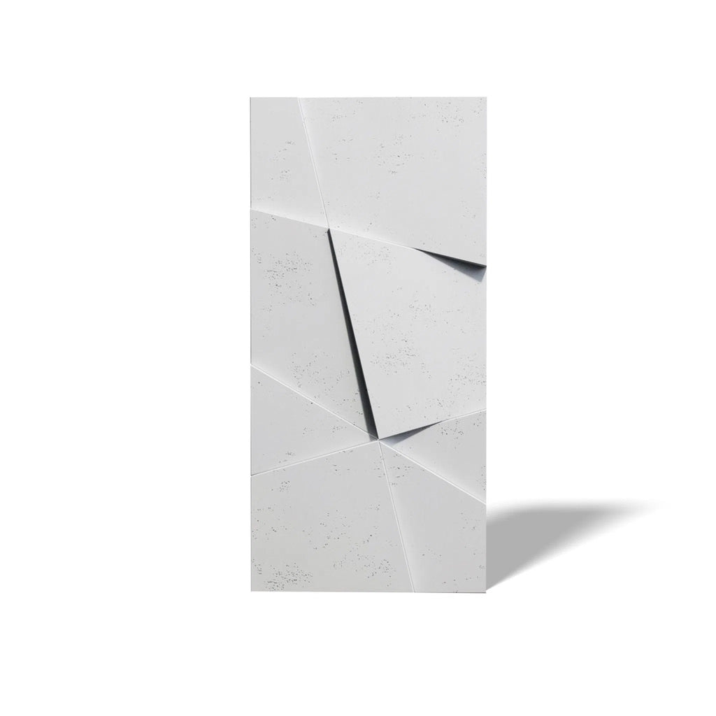 3D Concrete Wall Panels CRYSTAL on white background | DecorMania UK