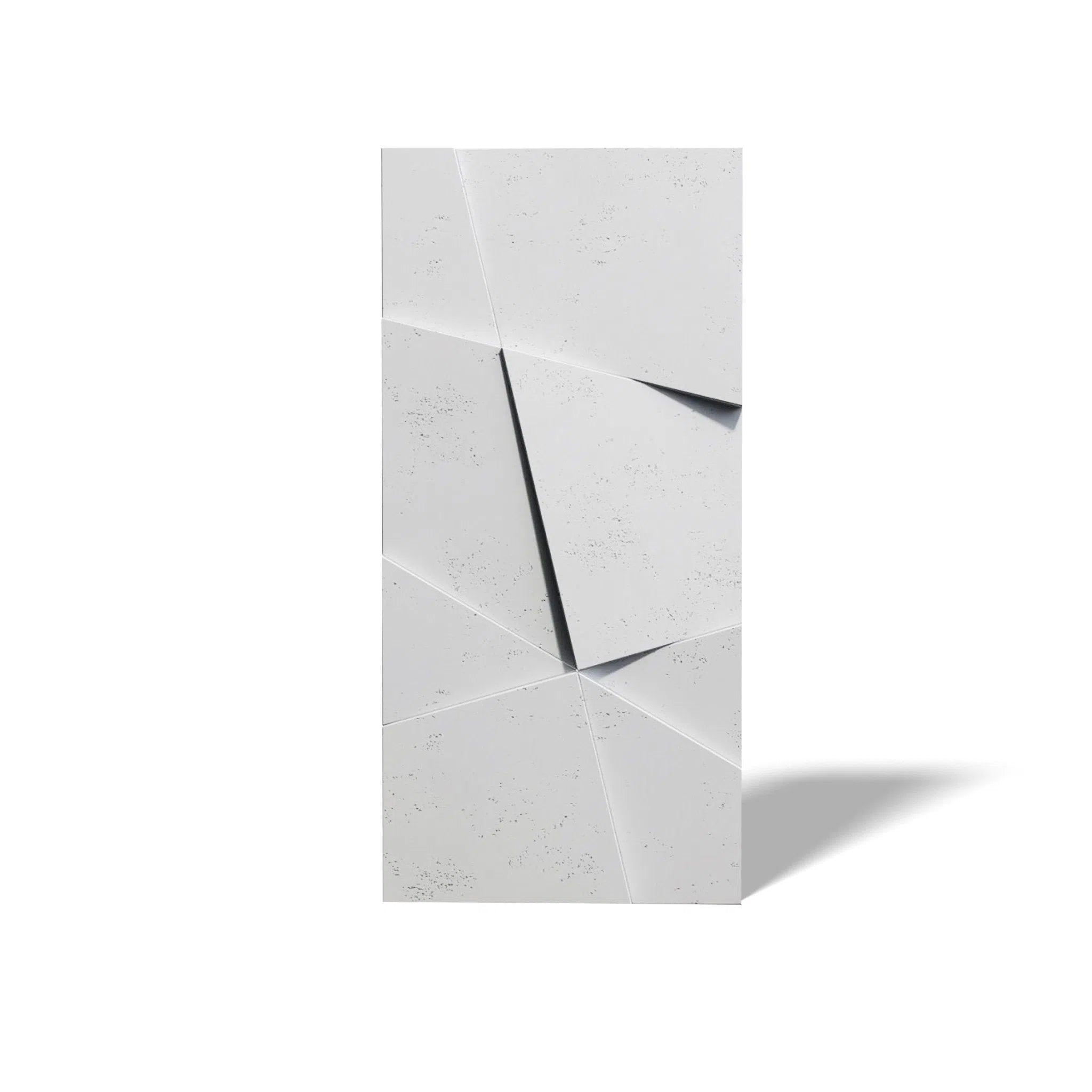 3D Concrete Wall Panels CRYSTAL on white background | DecorMania UK