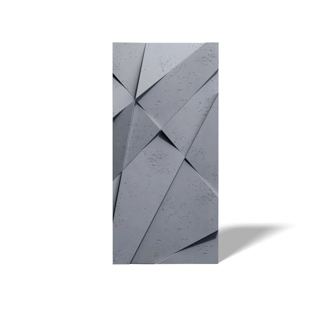 3D Concrete Wall Panels CRYSTAL on white background | DecorMania UK