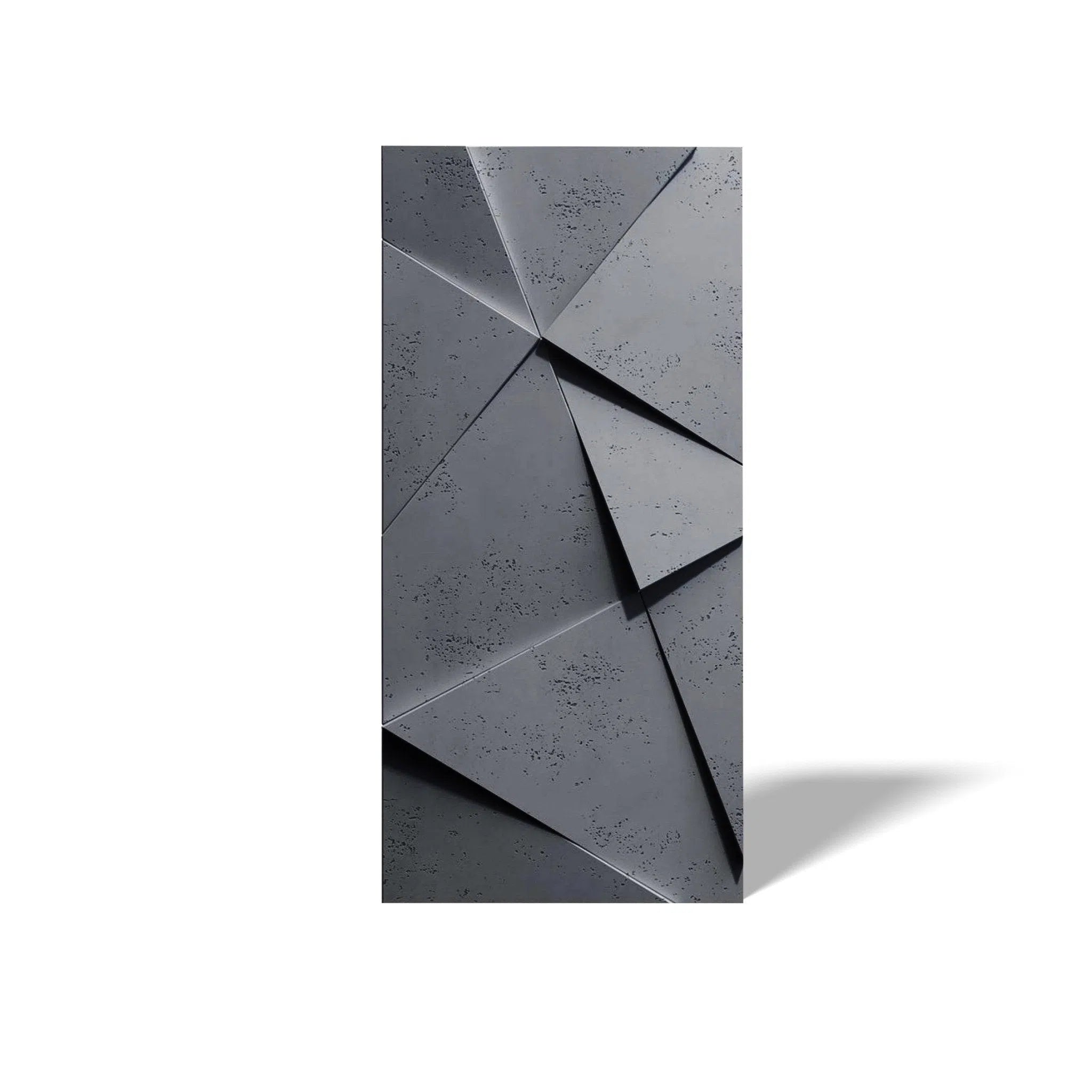 3D Concrete Wall Panels CRYSTAL on white background | DecorMania UK