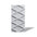 3D Concrete Wall Panels DIAMONDS on white background | DecorMania UK