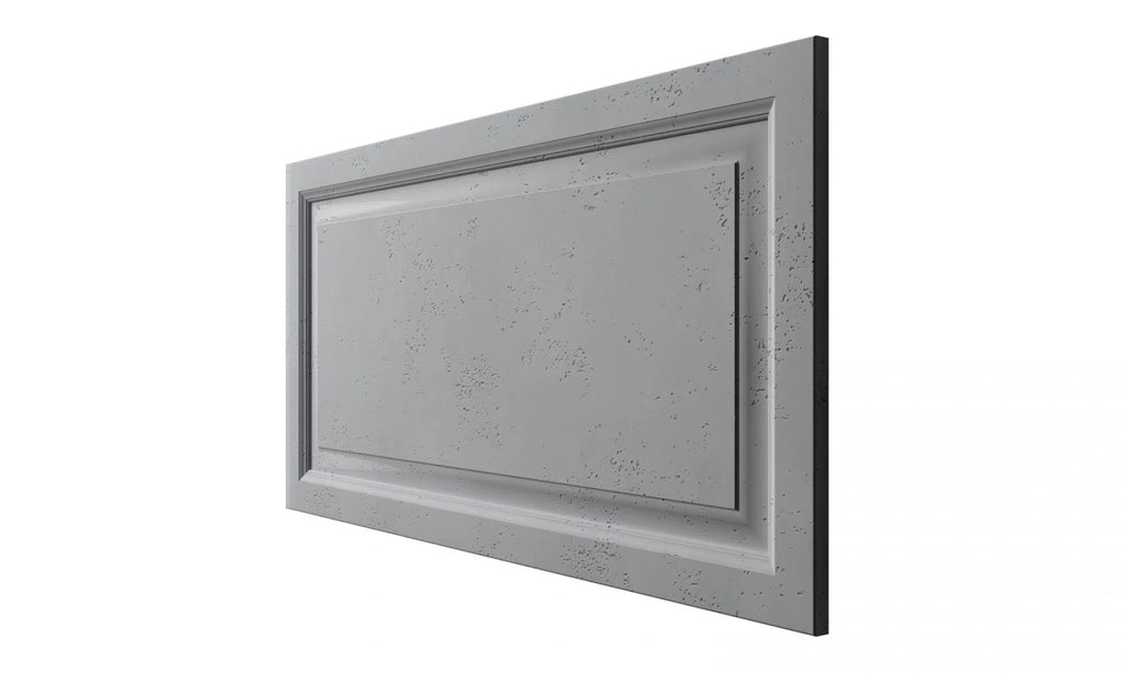 3D Concrete Wall Panel FRAMES on white background | DecorMania UK