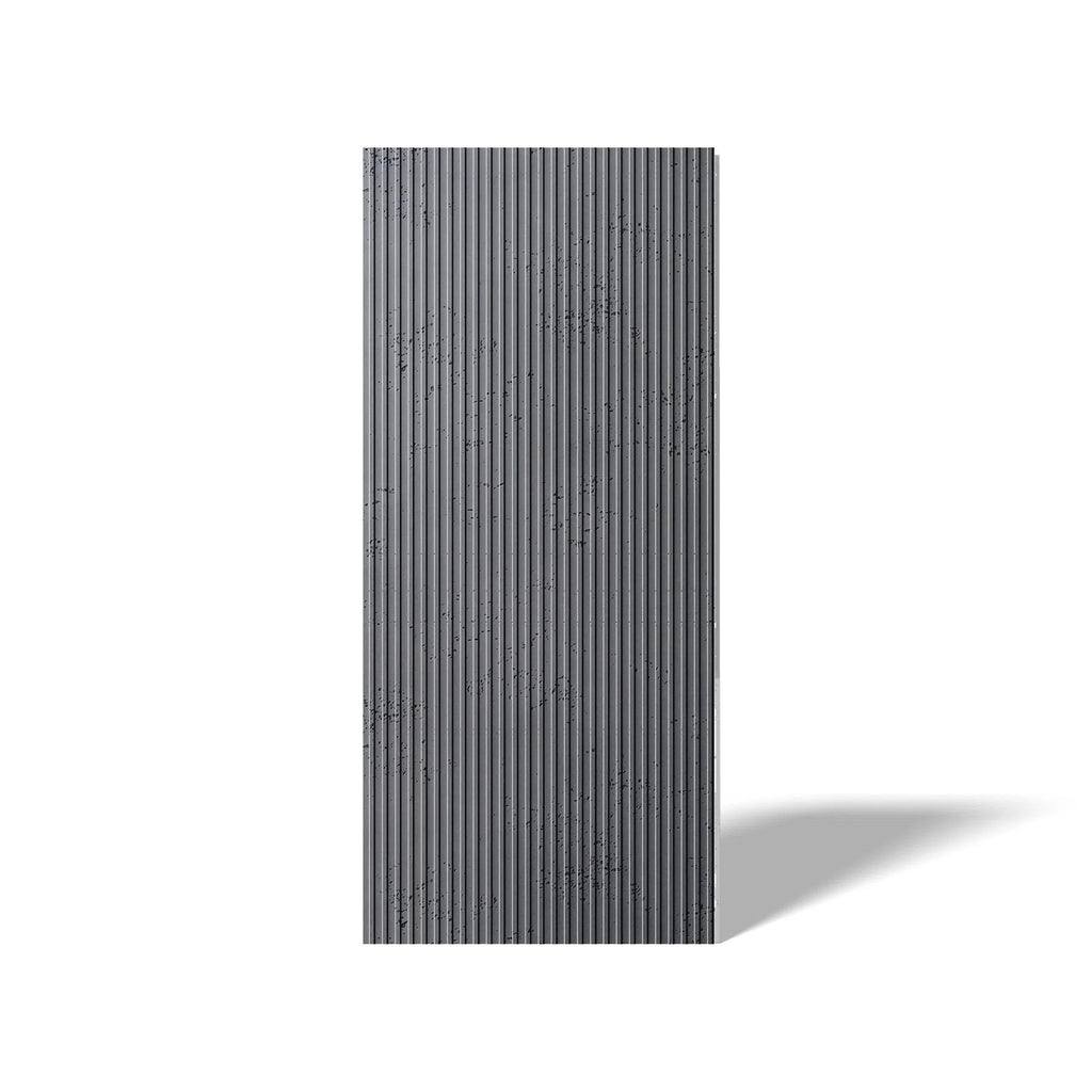 3D Concrete Wall Panel GROOVE on a white background | DecorMania UK