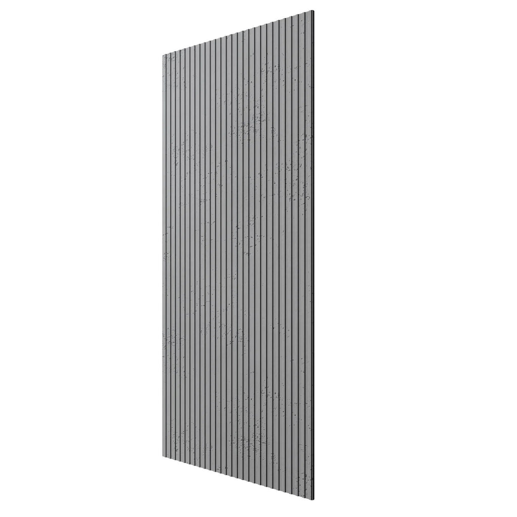 3D Concrete Wall Panel GROOVE on a white background | DecorMania UK
