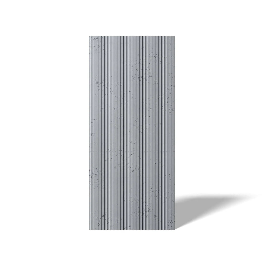 3D Concrete Wall Panel GROOVE on a white background | DecorMania UK