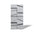 Close-up view of Concrete 3D Concrete Wall Panel BOOKCASE | DecorMania UK
