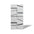 Close-up view of Concrete 3D Concrete Wall Panel BOOKCASE | DecorMania UK
