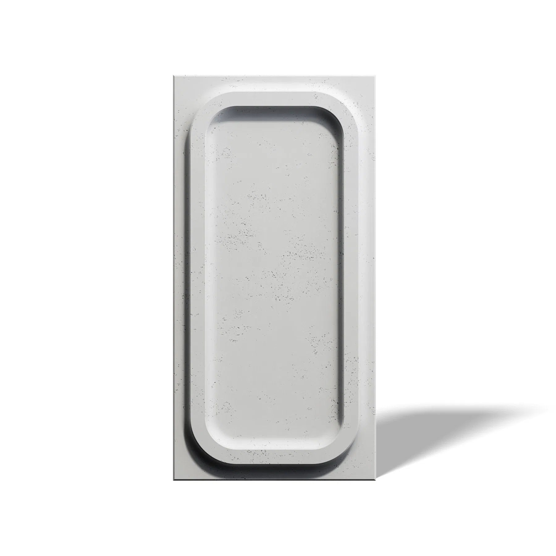 3D Concrete Wall Panel PORTHOLE on a white background | DecorMania UK