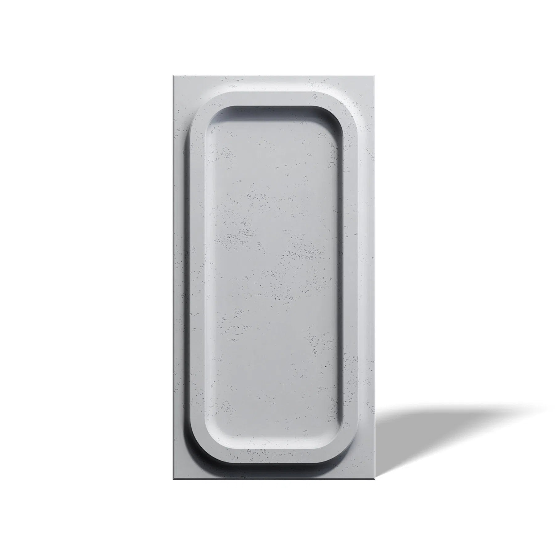 3D Concrete Wall Panel PORTHOLE on a white background | DecorMania UK