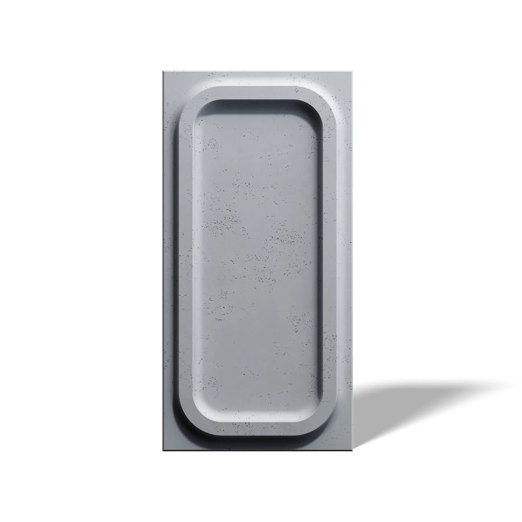 3D Concrete Wall Panel PORTHOLE on a white background | DecorMania UK