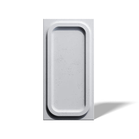 3D Concrete Wall Panel PORTHOLE on a white background | DecorMania UK