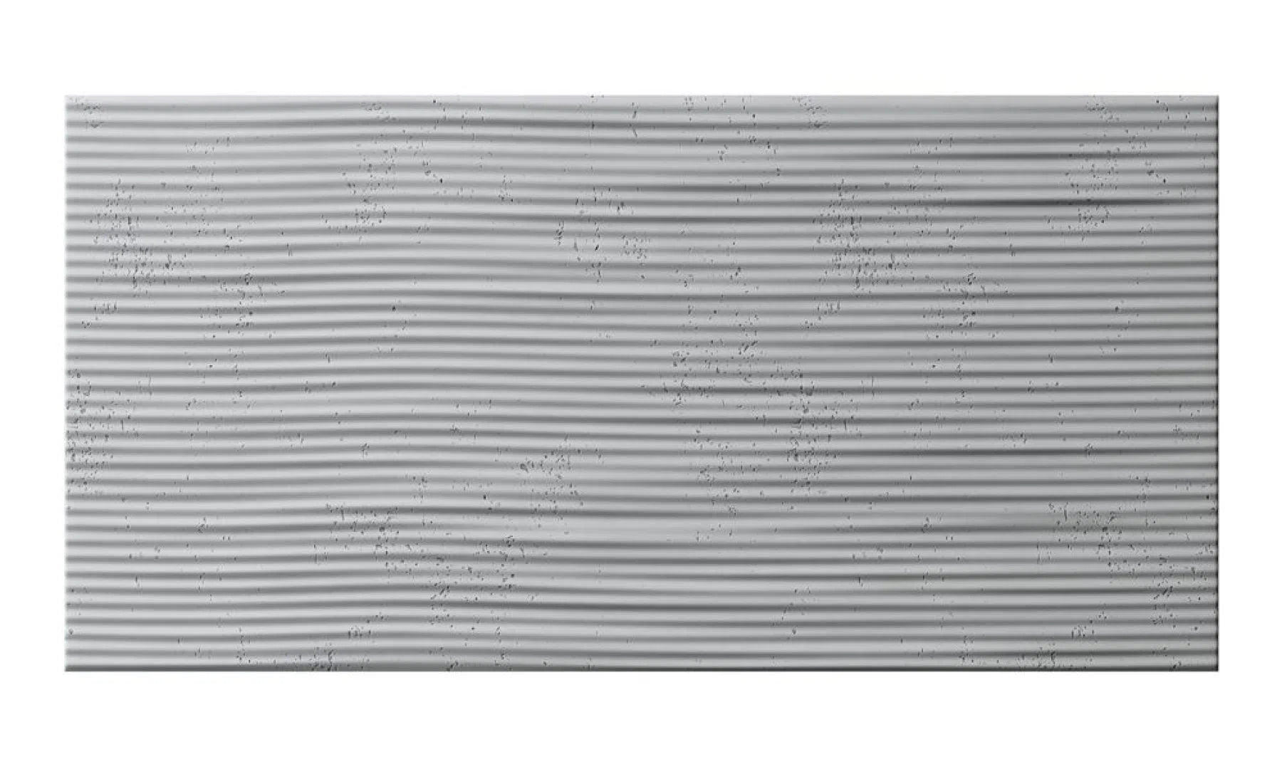 3D Concrete Wall Panel RIDGES on a white background | DecorMania UK