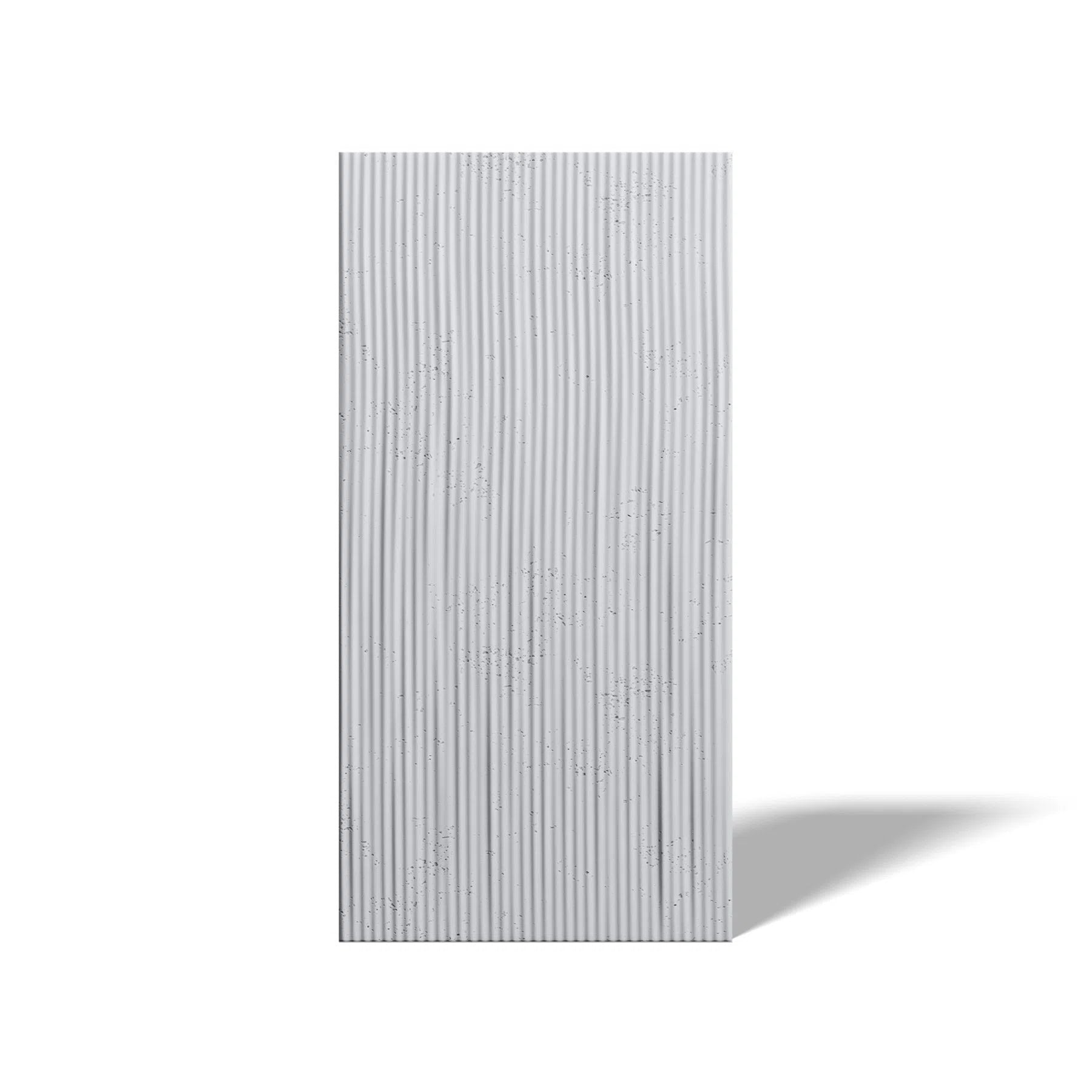 3D Concrete Wall Panel RIDGES on a white background | DecorMania UK