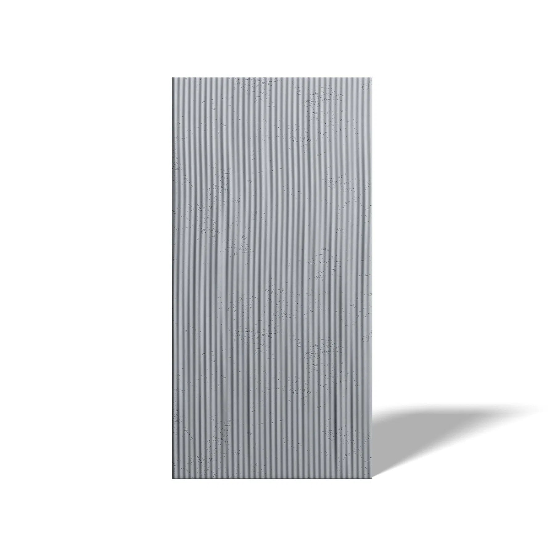 3D Concrete Wall Panel RIDGES on a white background | DecorMania UK
