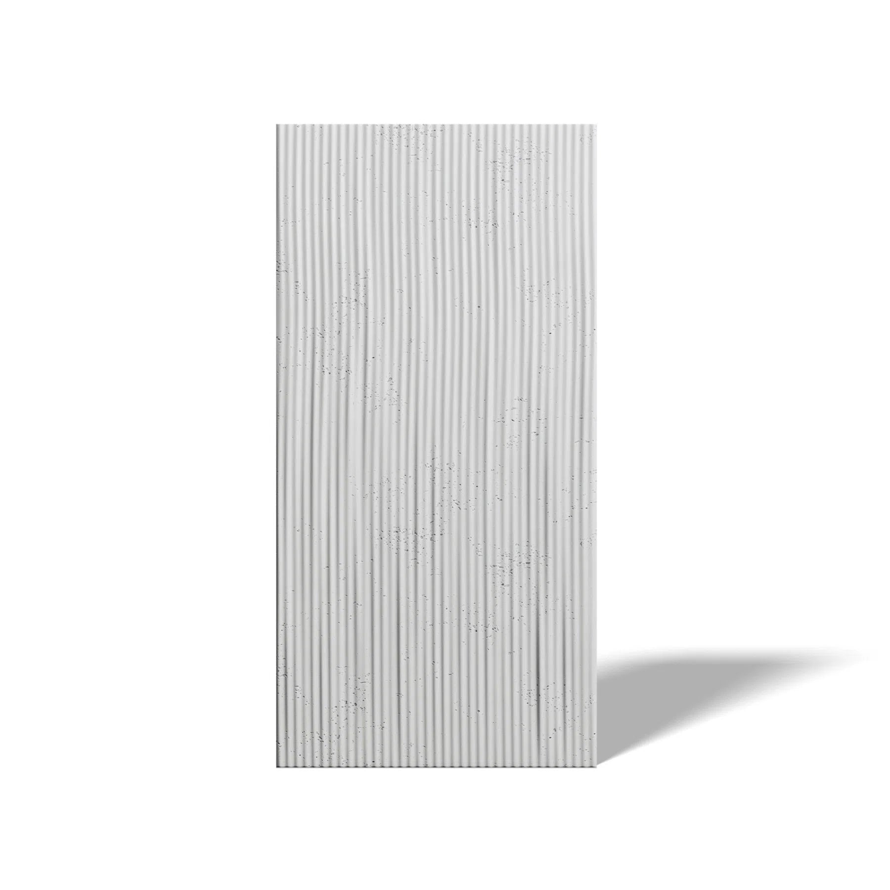 3D Concrete Wall Panel RIDGES on a white background | DecorMania UK
