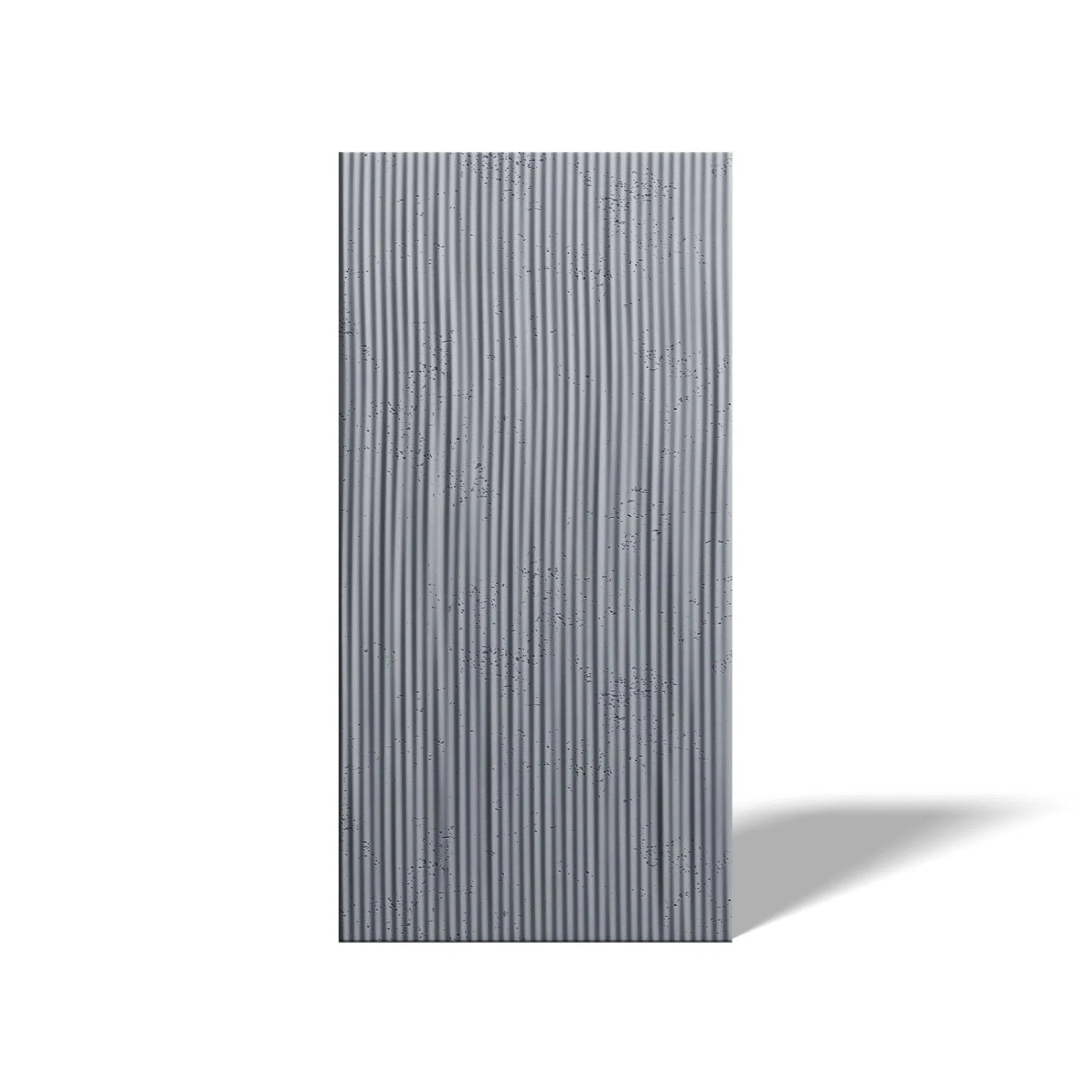 3D Concrete Wall Panel RIDGES on a white background | DecorMania UK