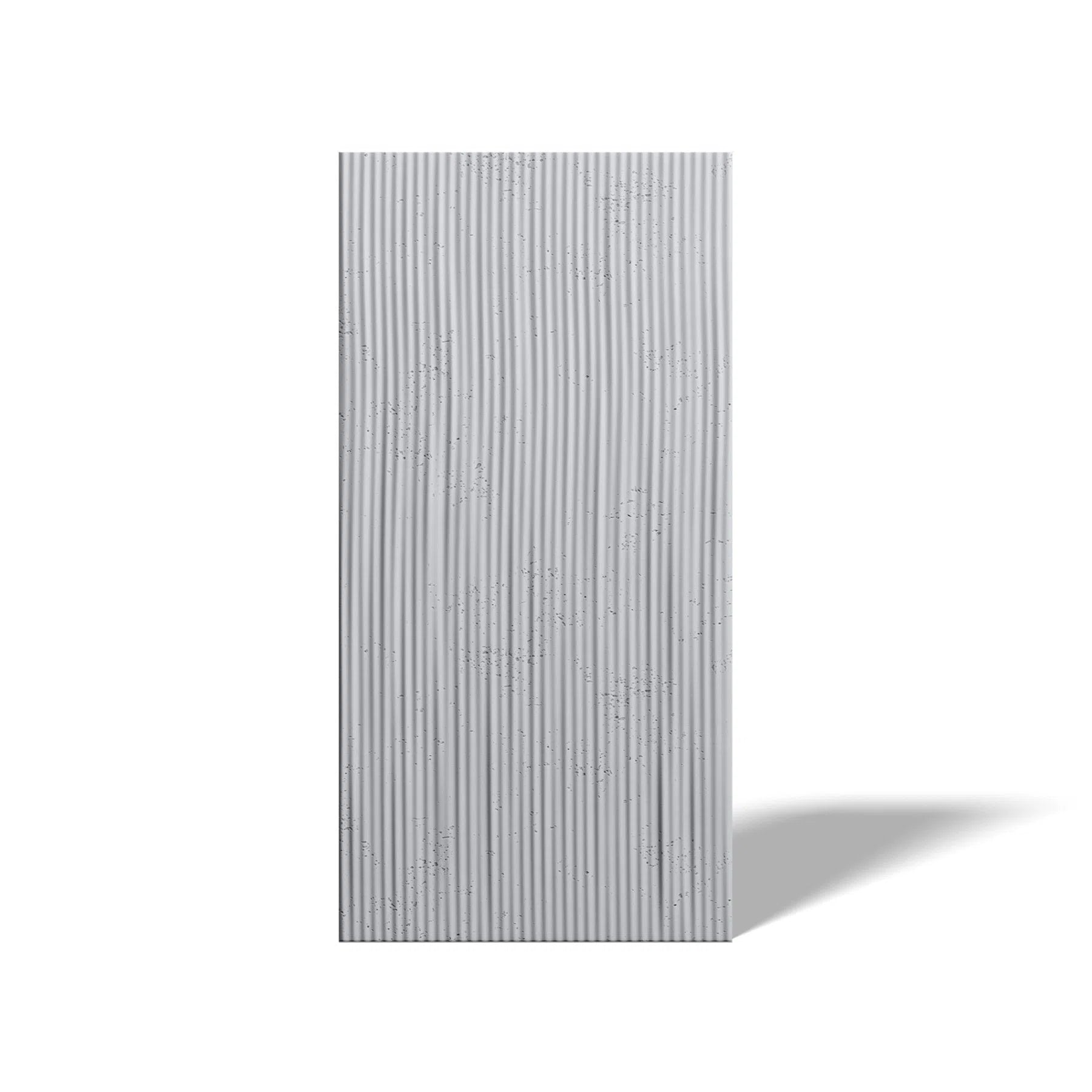 3D Concrete Wall Panel RIDGES on a white background | DecorMania UK