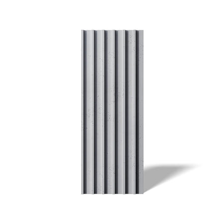 3D Concrete Wall Panel RIFT L  on a white background | DecorMania UK