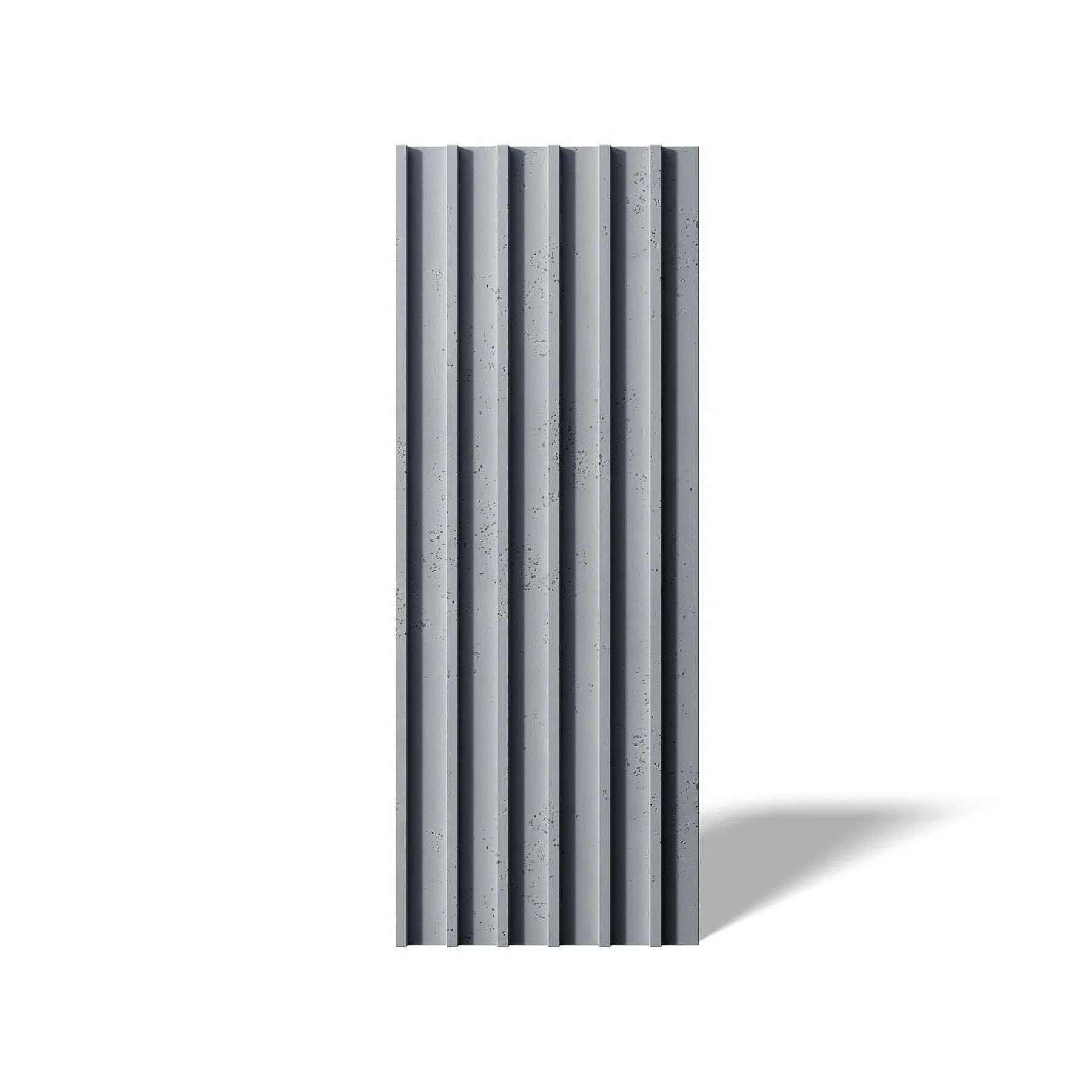 3D Concrete Wall Panel RIFT L  on a white background | DecorMania UK