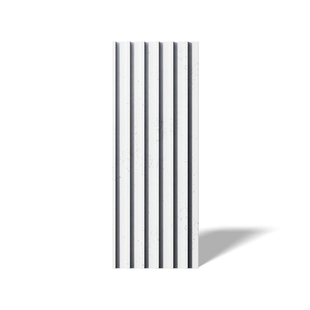 3D Concrete Wall Panel RIFT L  on a white background | DecorMania UK