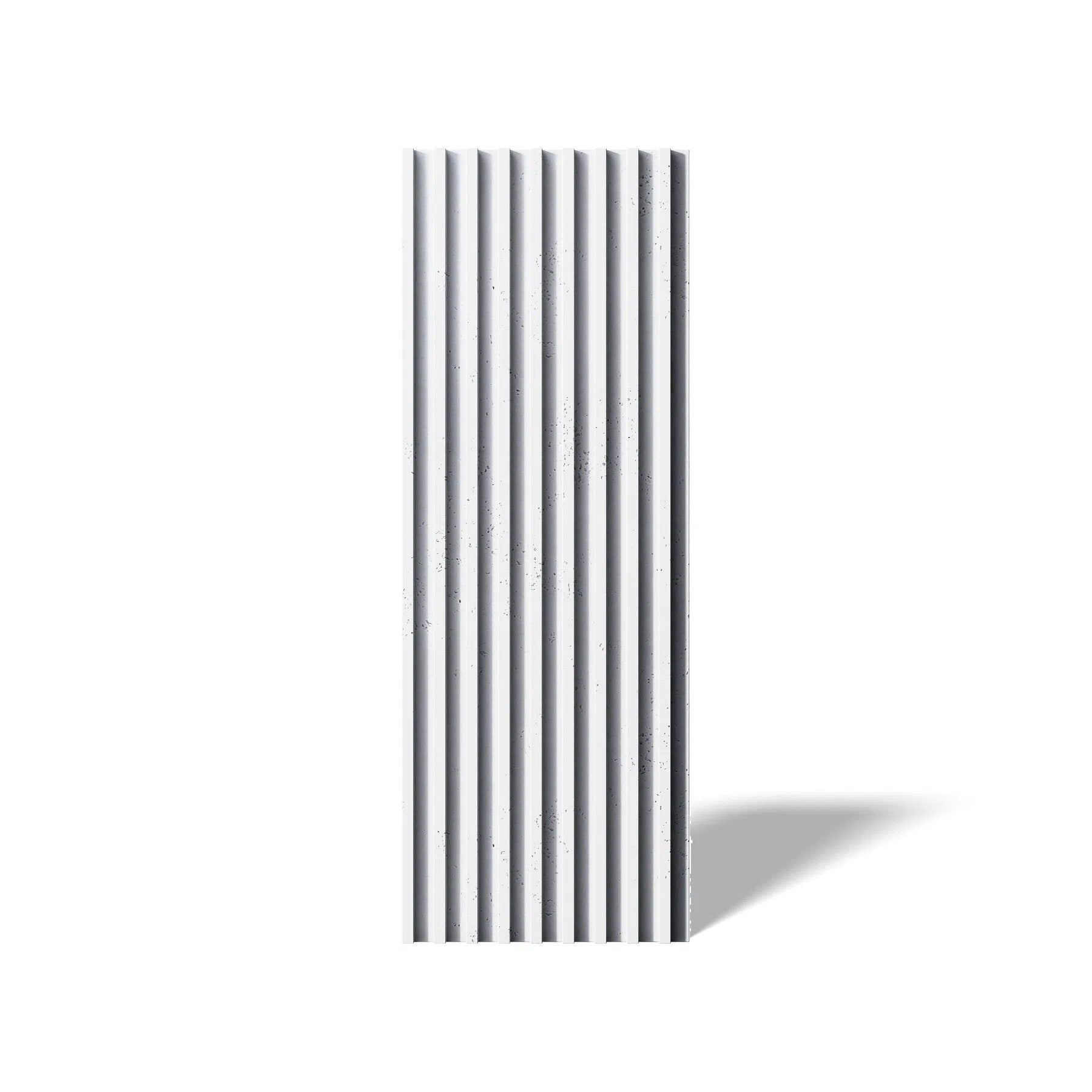 3D Concrete Wall Panel RIFT M on a white background | DecorMania UK