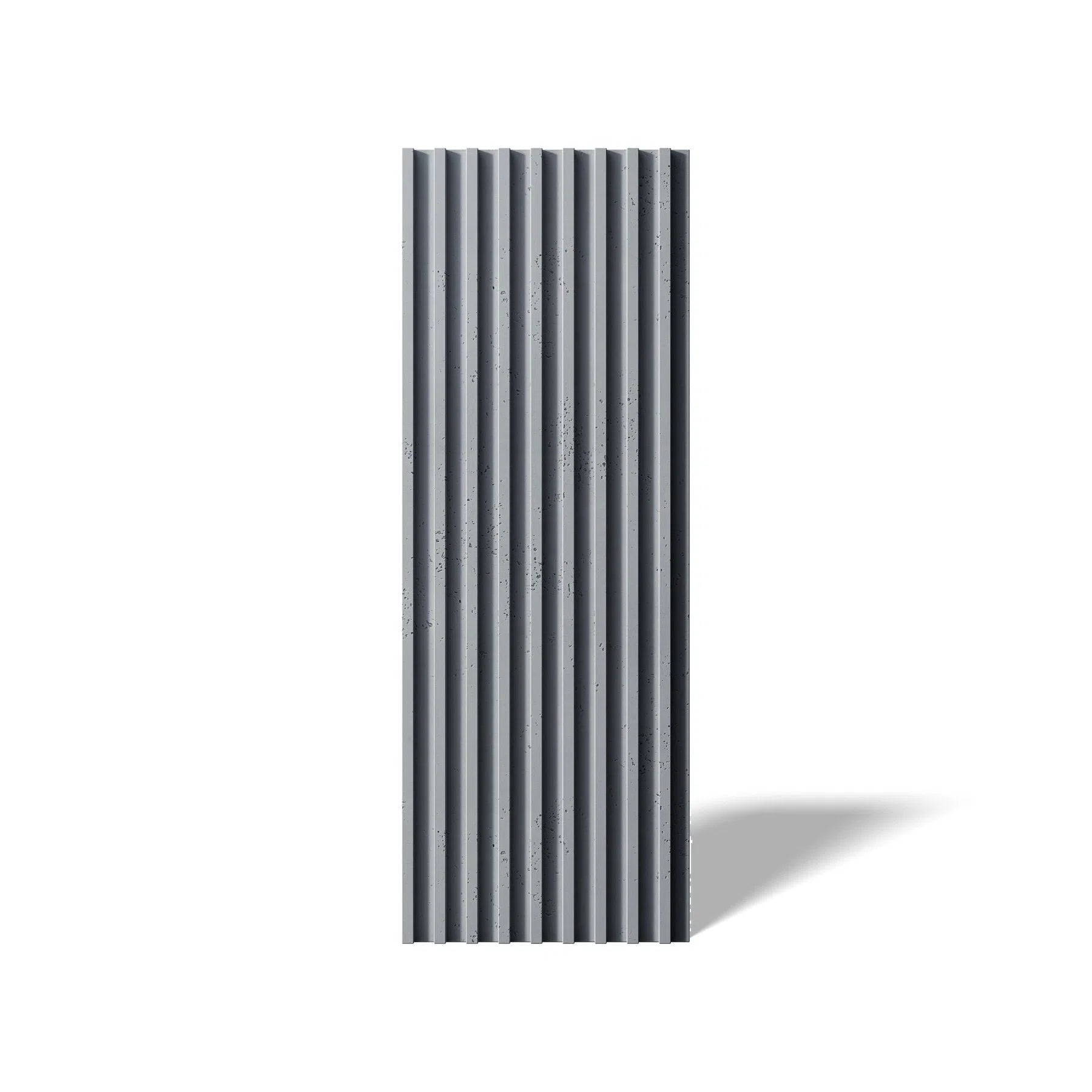 3D Concrete Wall Panel RIFT M on a white background | DecorMania UK