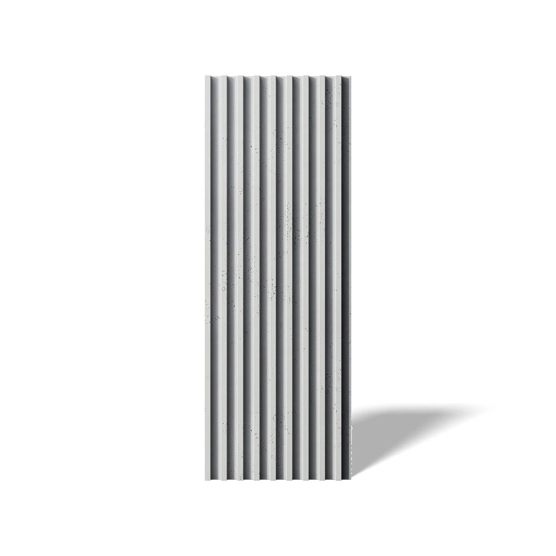 3D Concrete Wall Panel RIFT M on a white background | DecorMania UK