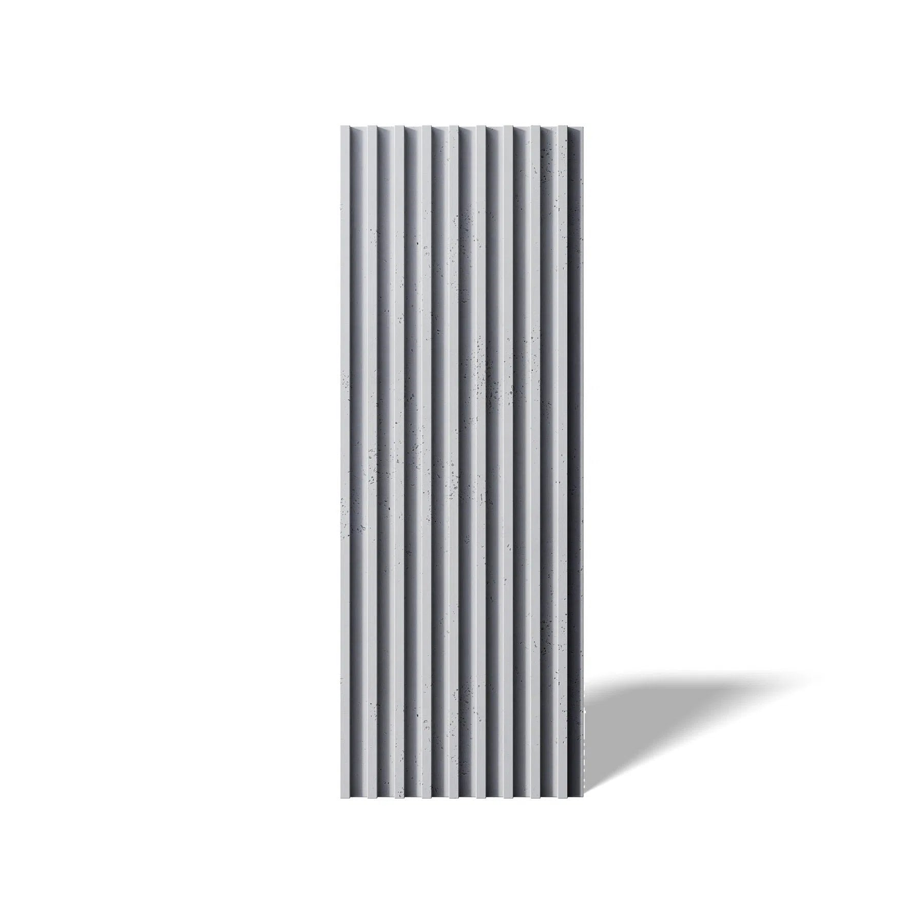3D Concrete Wall Panel RIFT M on a white background | DecorMania UK