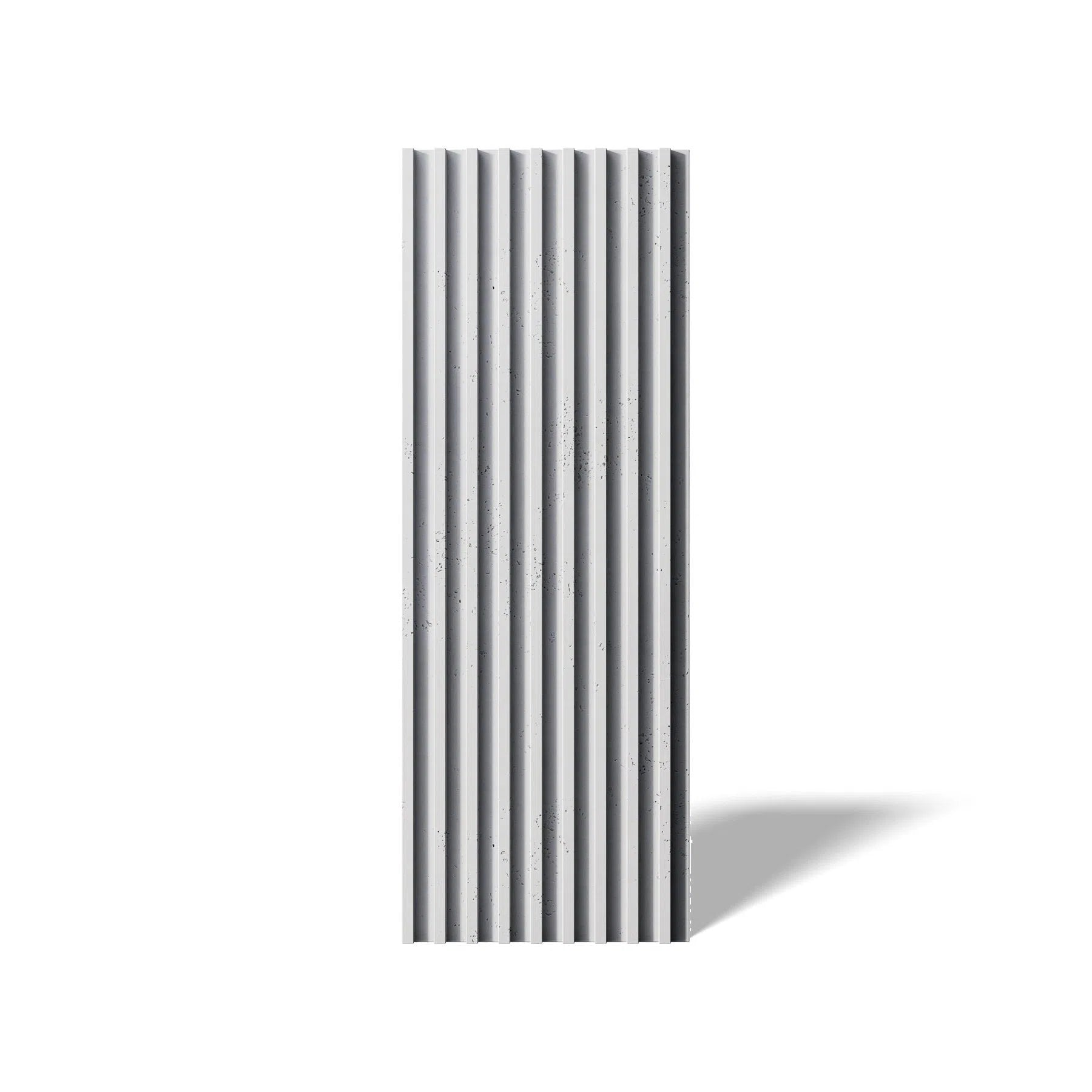 3D Concrete Wall Panel RIFT M on a white background | DecorMania UK