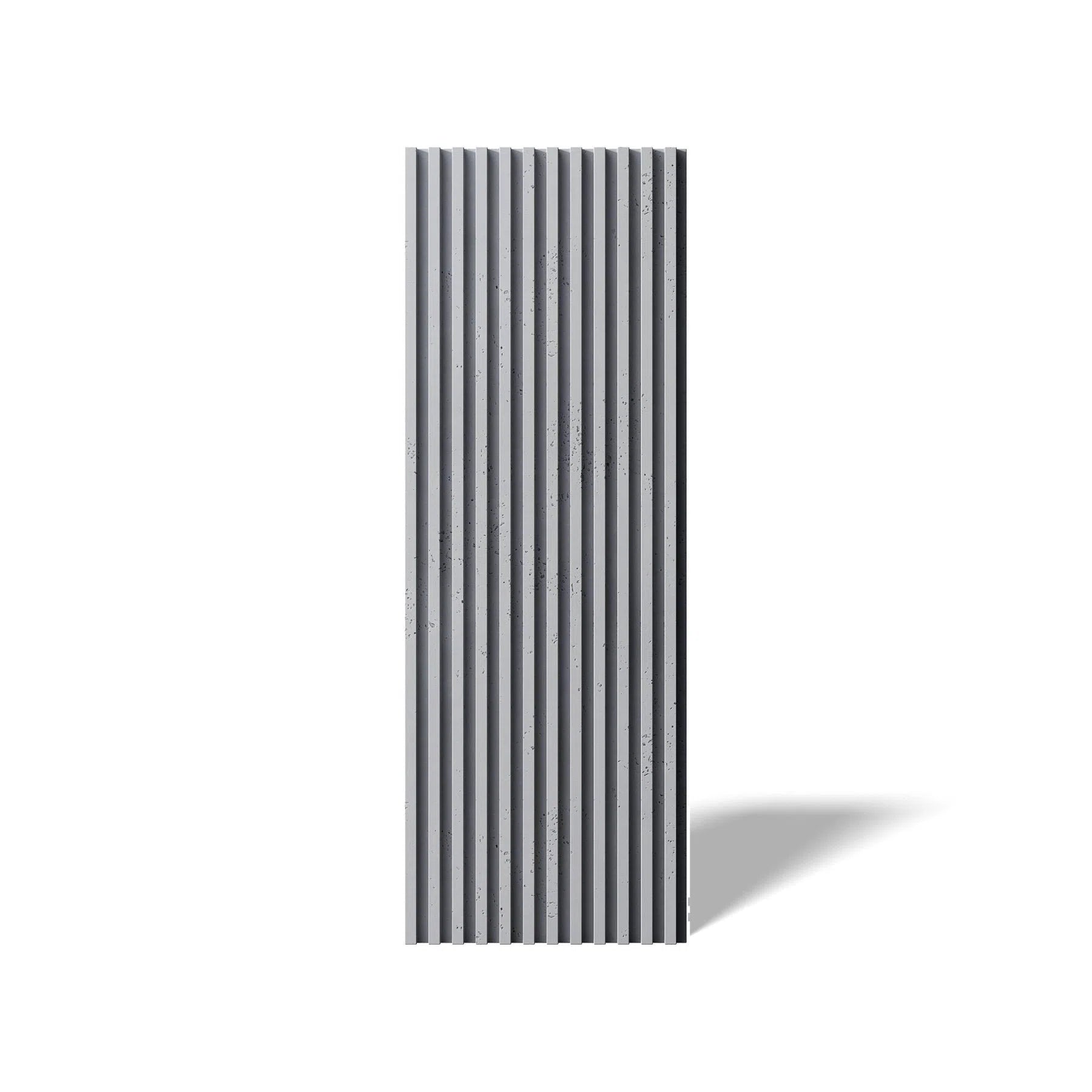 3D Concrete Wall Panel RIFT S on a white background | DecorMania UK