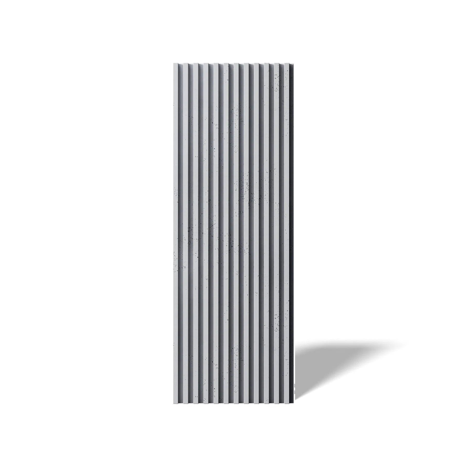 3D Concrete Wall Panel RIFT S on a white background | DecorMania UK