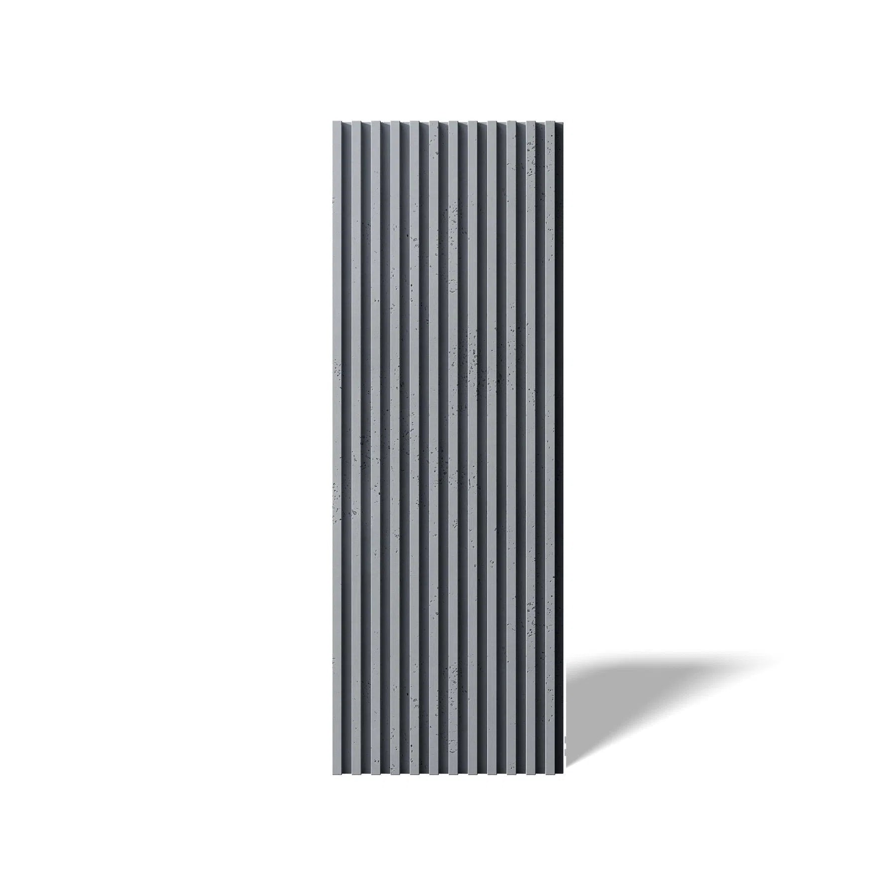 3D Concrete Wall Panel RIFT S on a white background | DecorMania UK