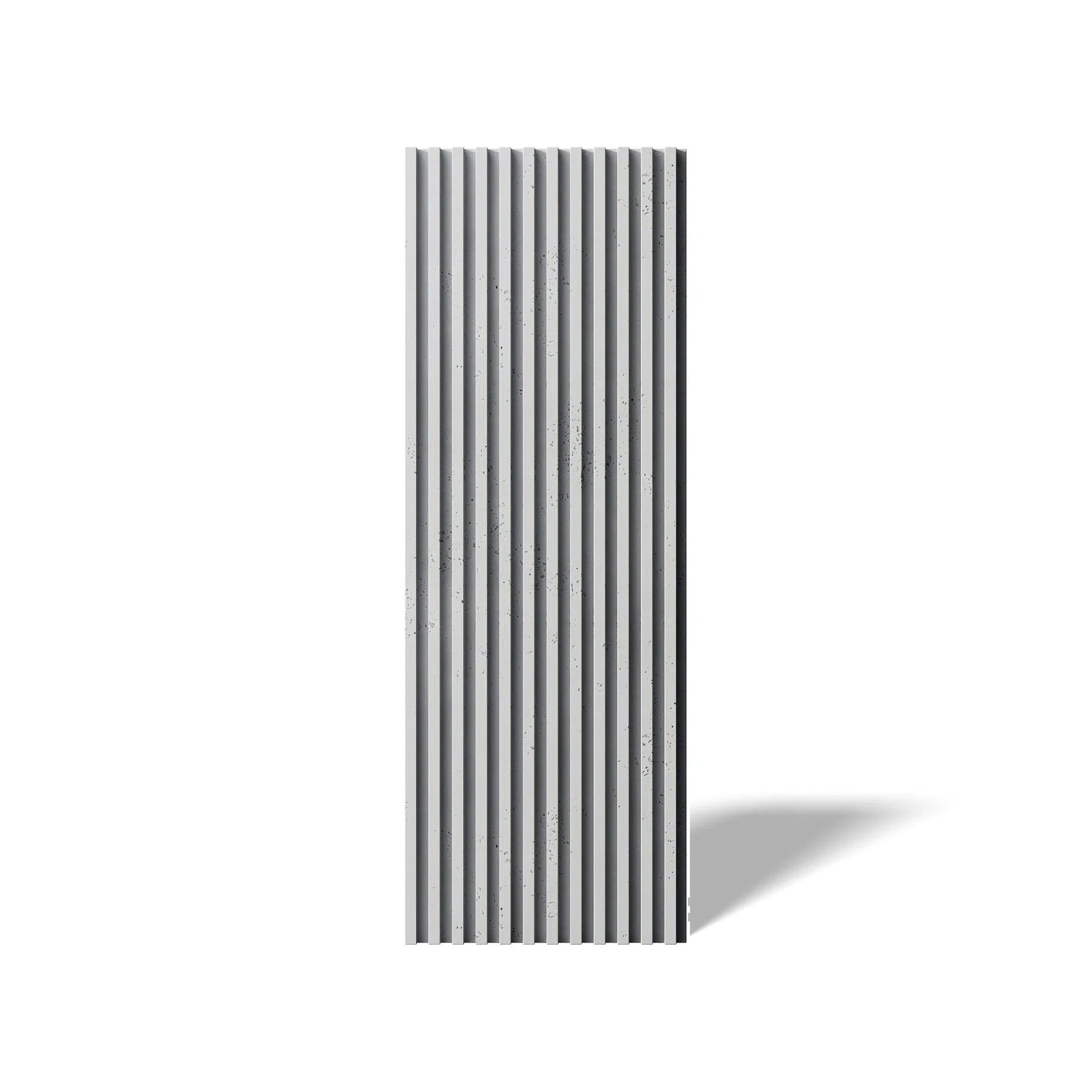 3D Concrete Wall Panel RIFT S on a white background | DecorMania UK