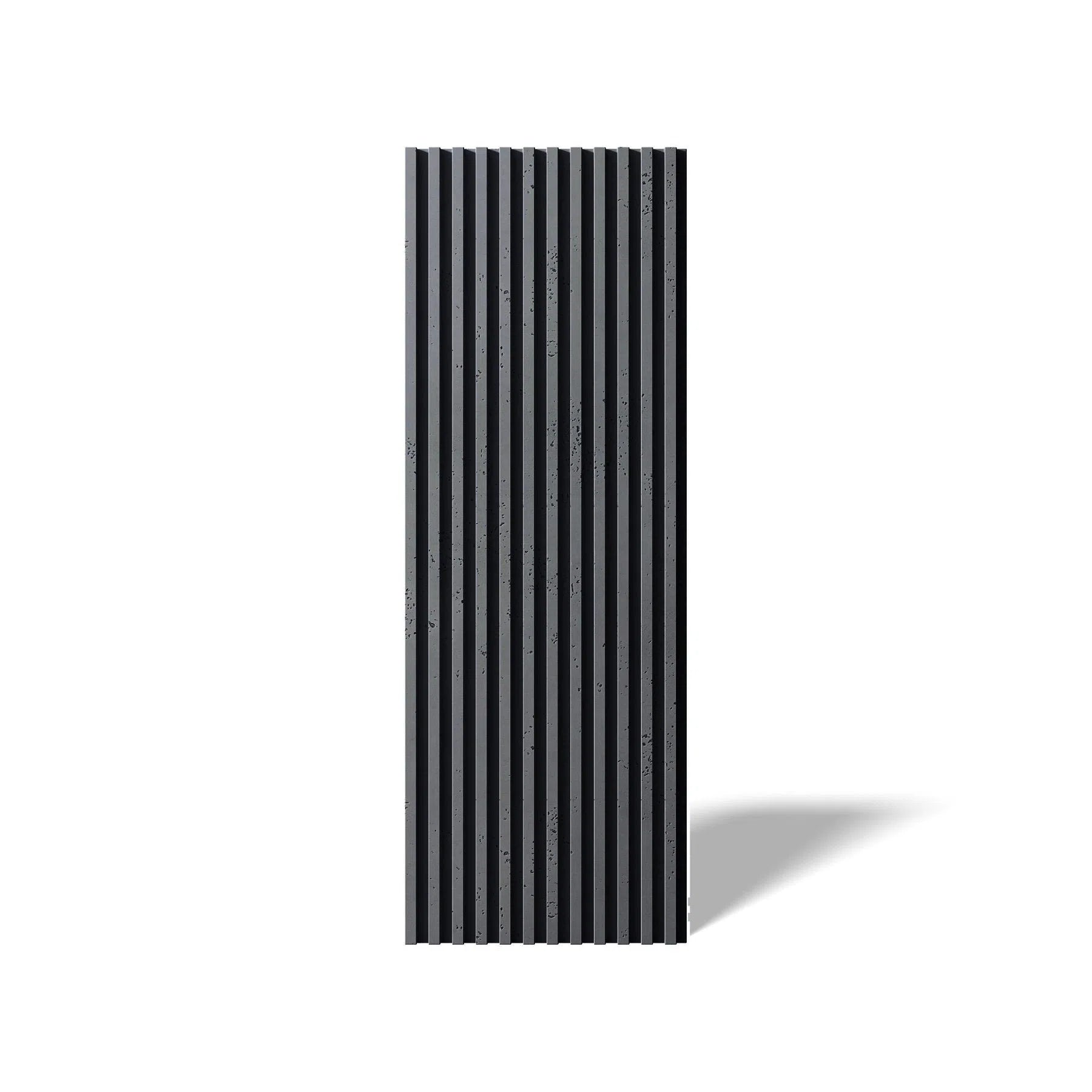 3D Concrete Wall Panel RIFT S on a white background | DecorMania UK