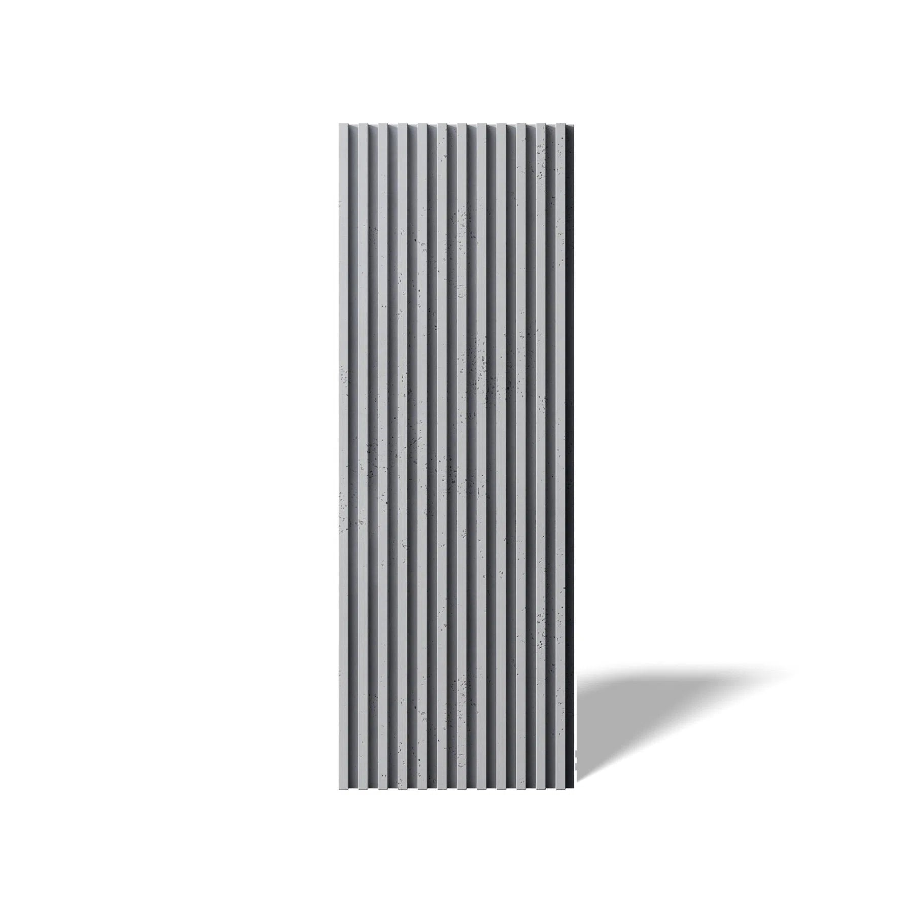 3D Concrete Wall Panel RIFT S on a white background | DecorMania UK