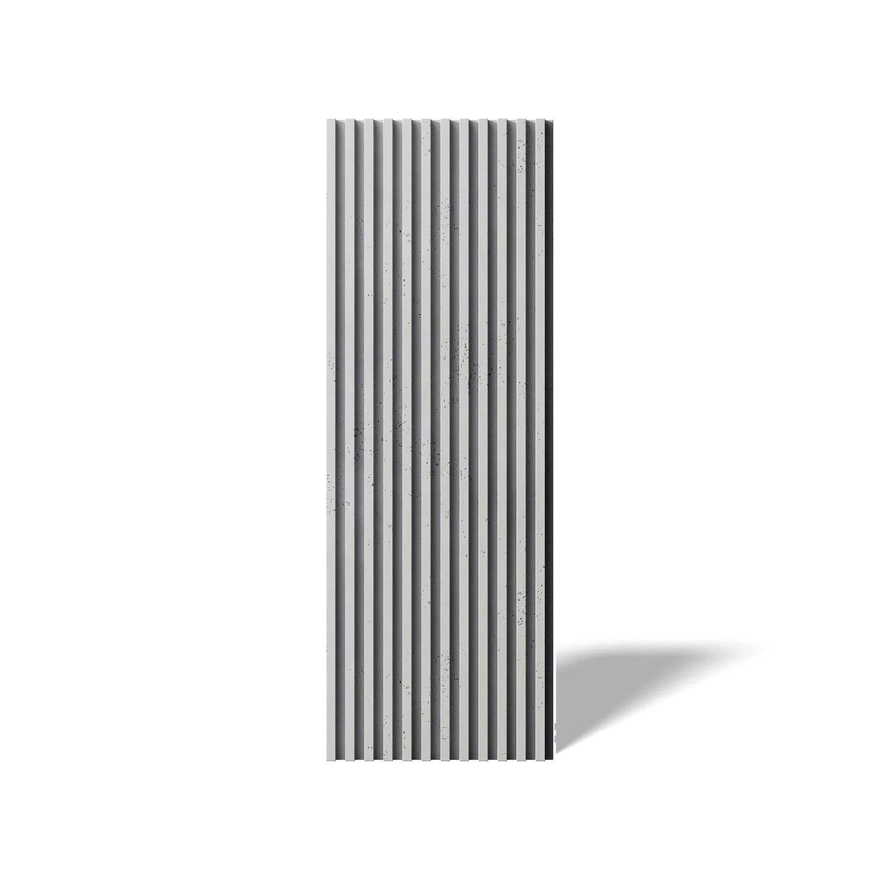 3D Concrete Wall Panel RIFT S on a white background | DecorMania UK