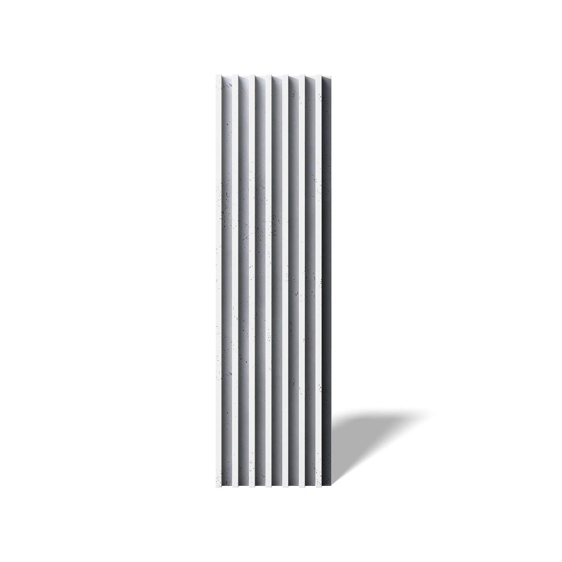 3D Concrete Wall Panel RIFT XL  on a white background | DecorMania UK