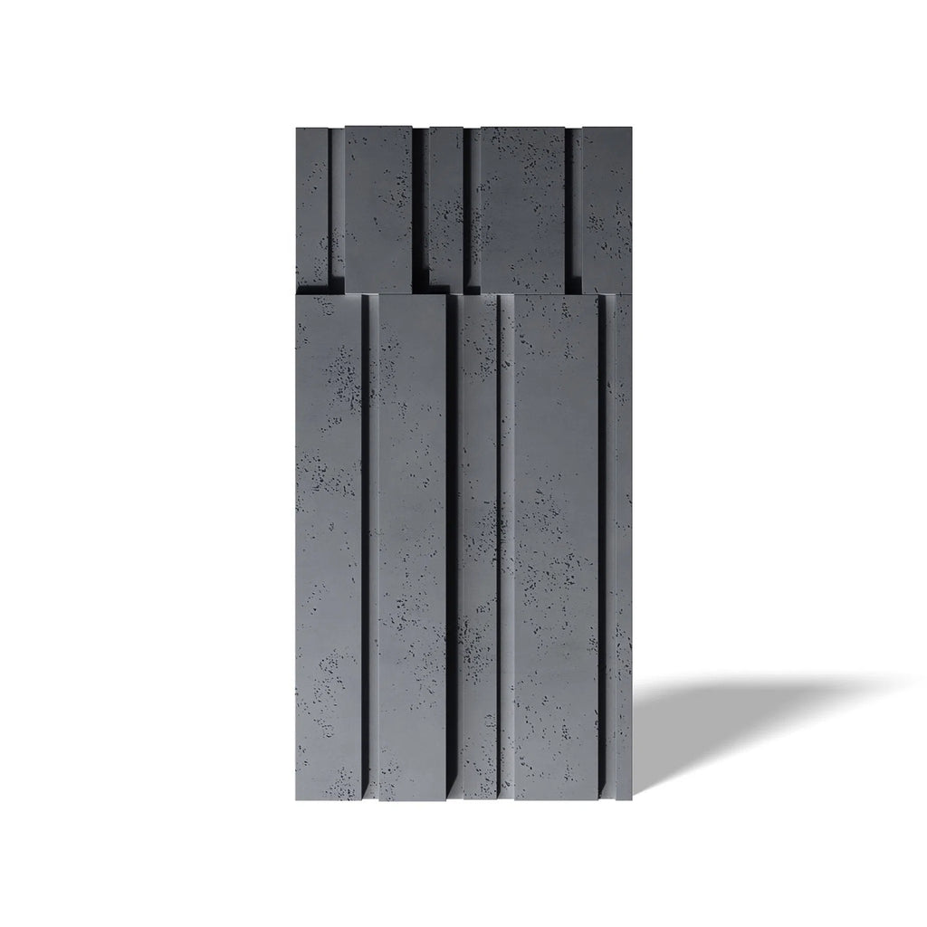 3D Concrete Wall Panel ROOFTOPS on a white background | DecorMania UK