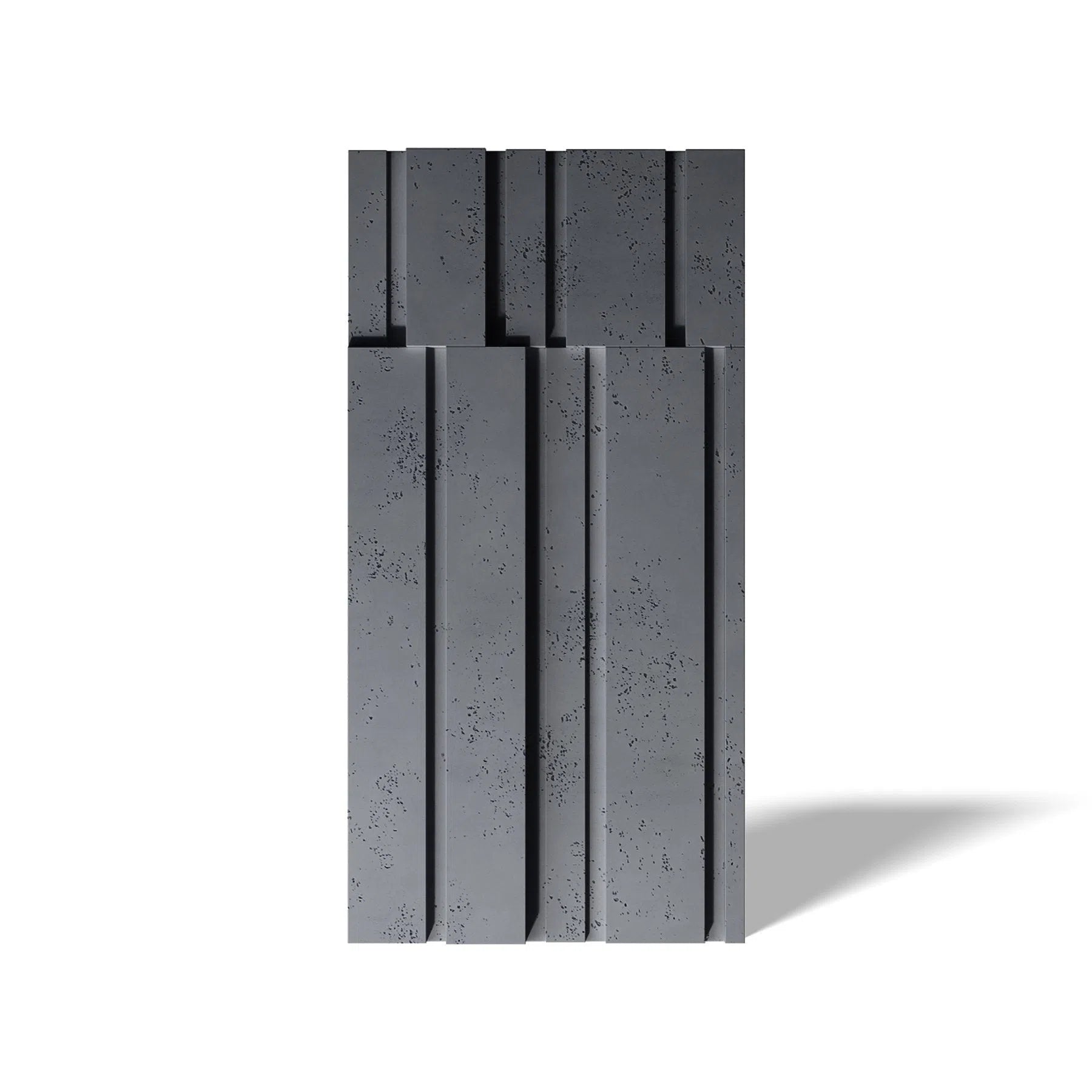 3D Concrete Wall Panel ROOFTOPS on a white background | DecorMania UK