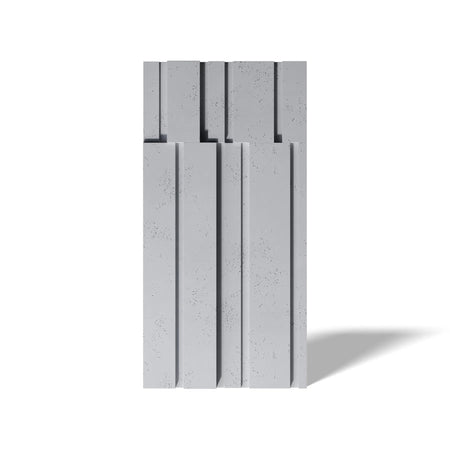 3D Concrete Wall Panel ROOFTOPS on a white background | DecorMania UK